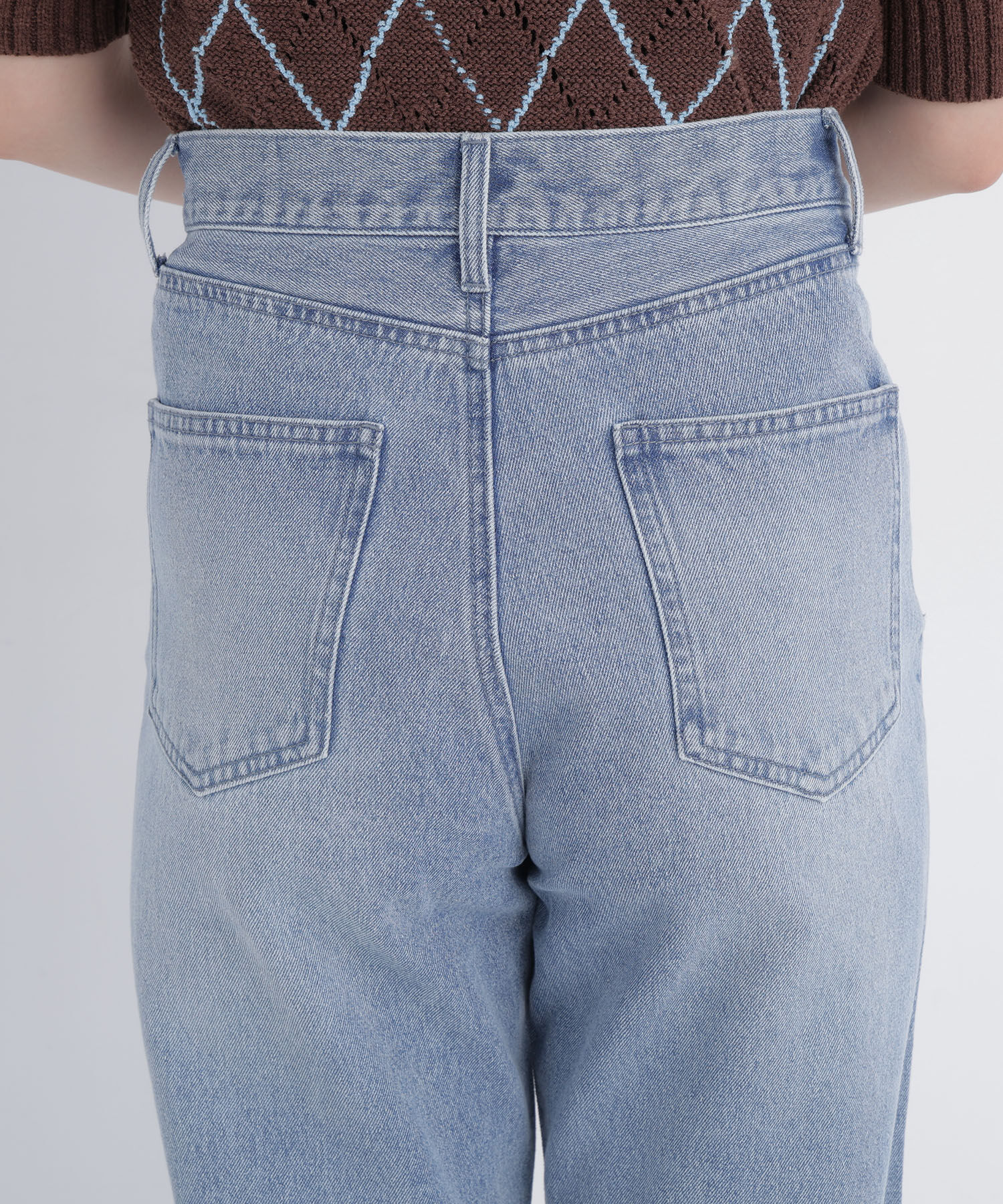  「＜CanCam.jp掲載＞ヘムレースワイドデニムパンツ」|その他|