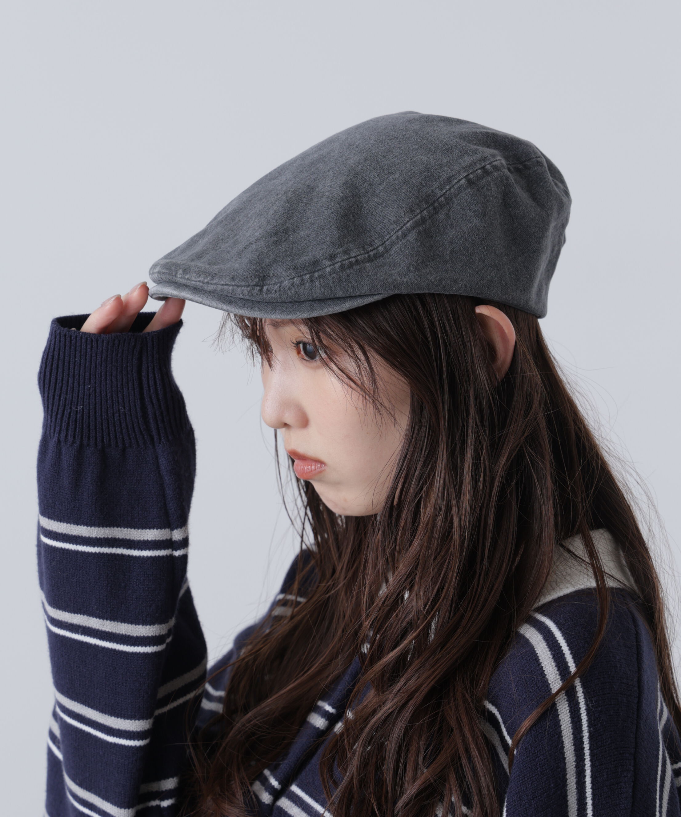  「ピグメント加工ハンチング」|ソックス|