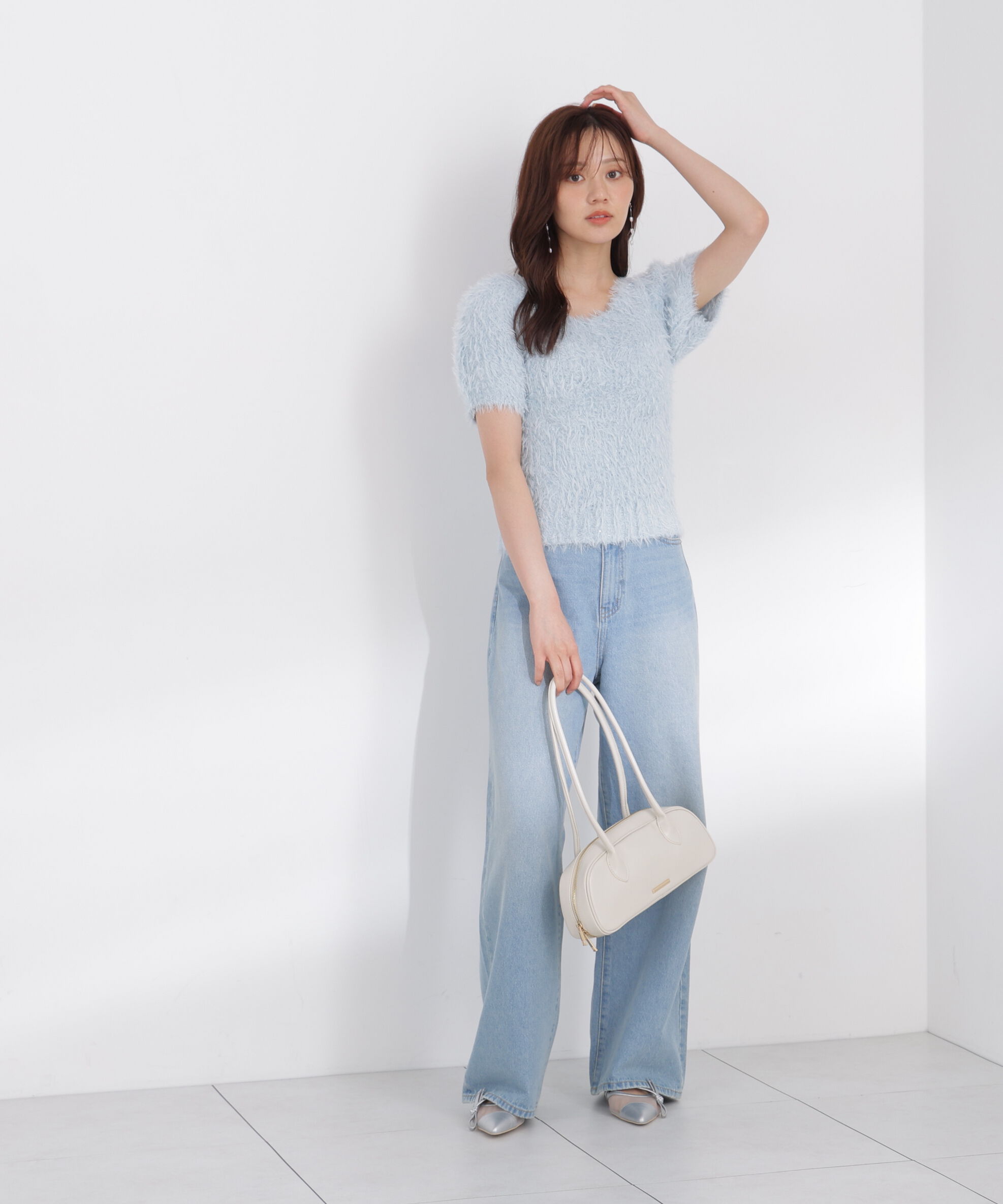 PROPORTION BODY DRESSING「ラメフェザーニット」|ニット・セーター|