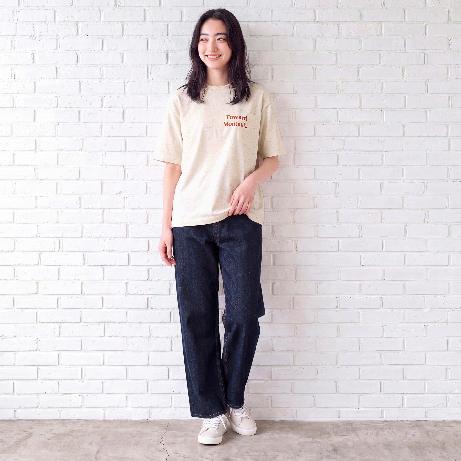 Dessin「カラーネップ ポケットTシャツ」|Tシャツ・カットソー|