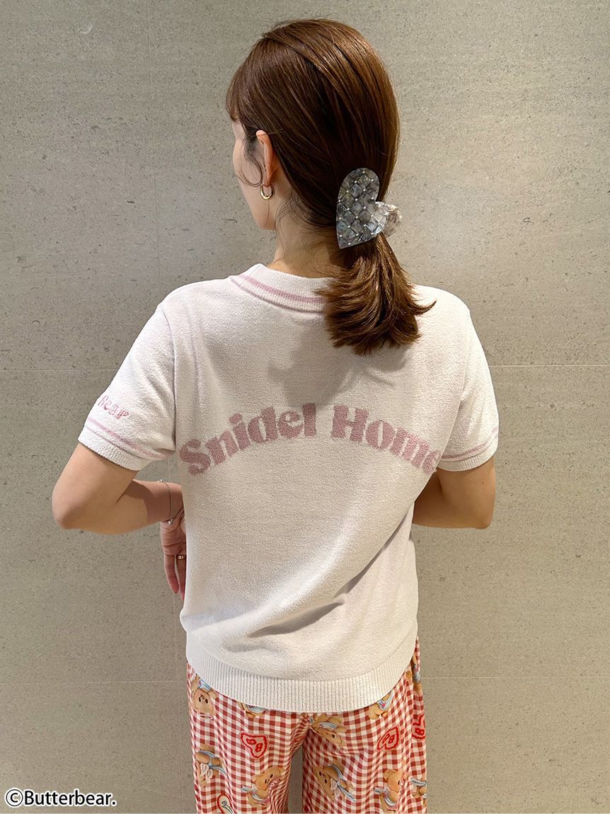 SNIDEL HOME「【BUTTERBEAR】ニットプルオーバー」|ルームウェア|