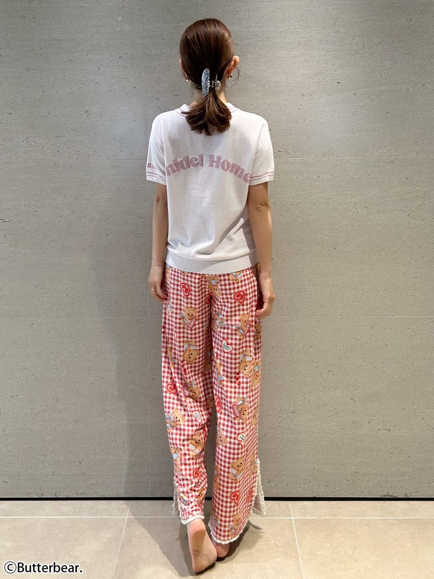 SNIDEL HOME「【BUTTERBEAR】ニットプルオーバー」|ルームウェア|
