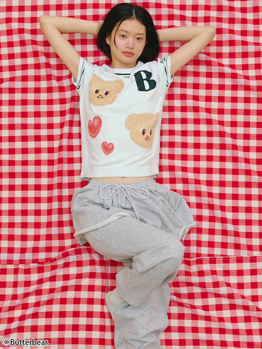 SNIDEL HOME「【BUTTERBEAR】ニットプルオーバー」|ルームウェア|