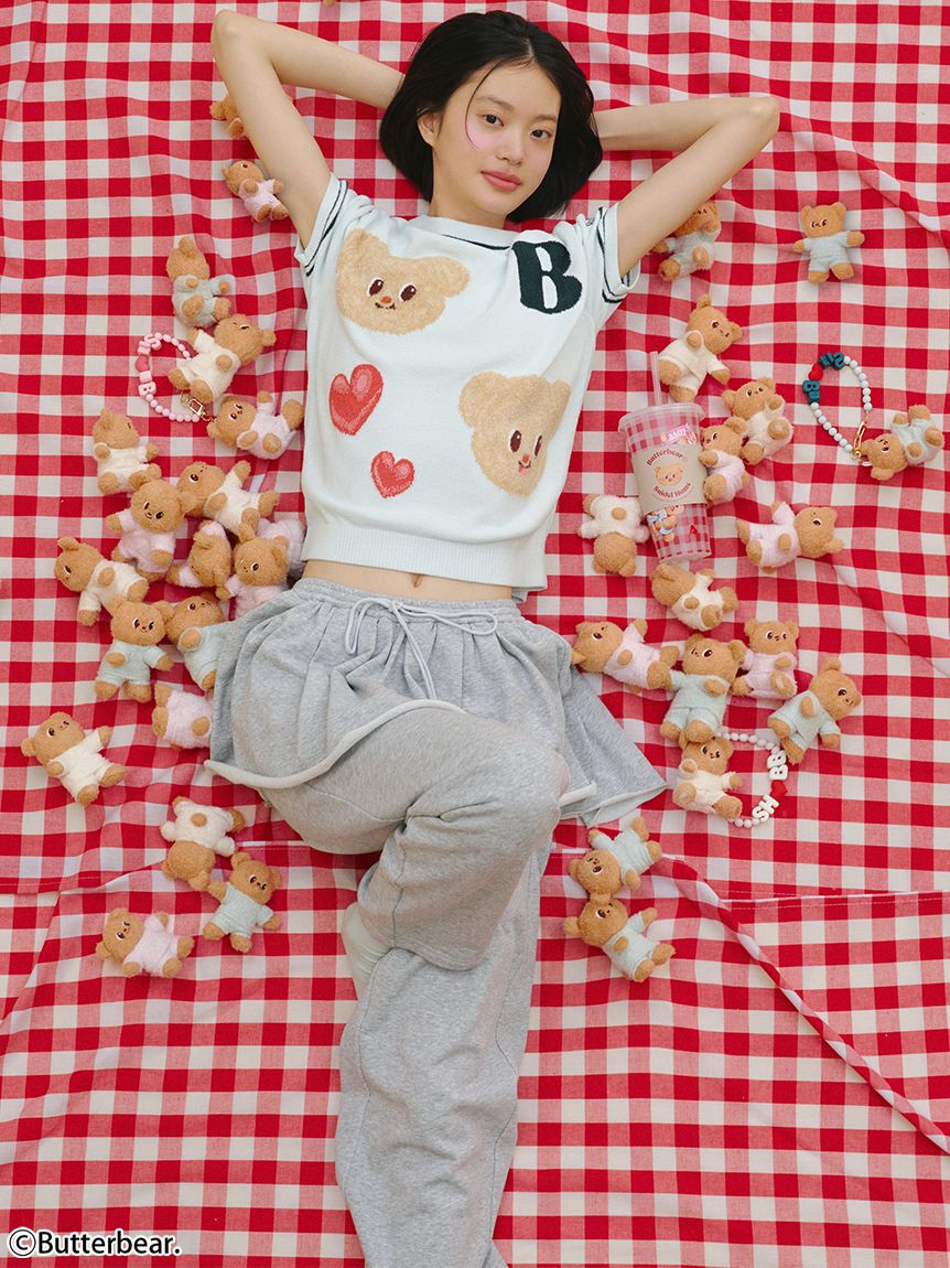 SNIDEL HOME「【BUTTERBEAR】ニットプルオーバー」|ルームウェア|
