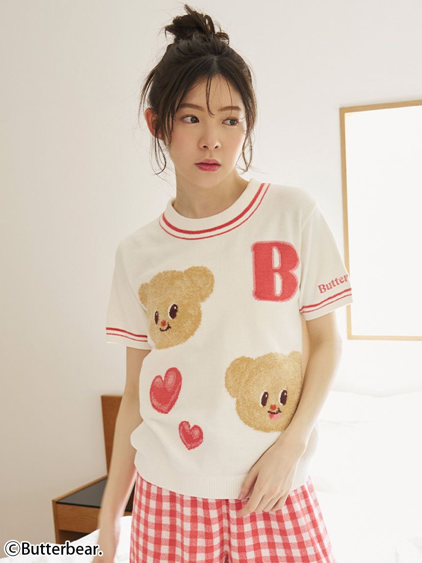 SNIDEL HOME「【BUTTERBEAR】ニットプルオーバー」|ルームウェア|