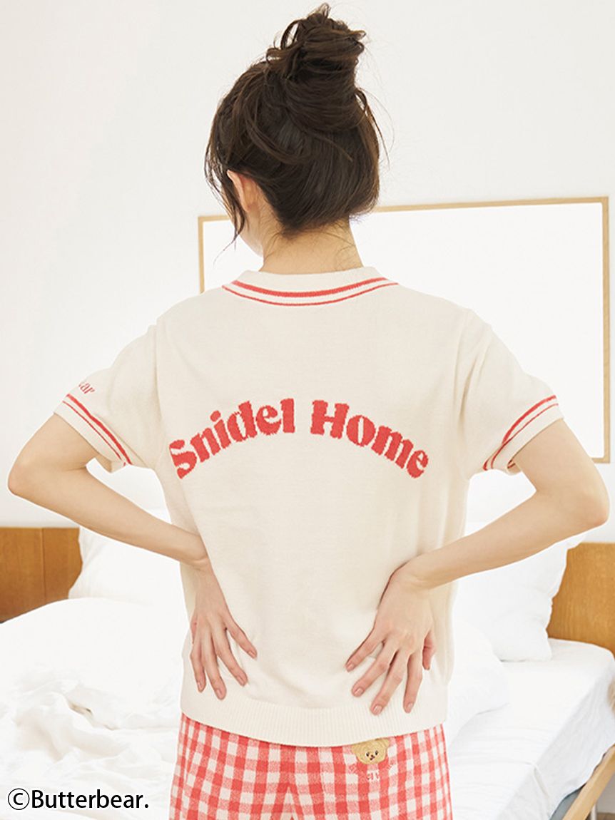 SNIDEL HOME「【BUTTERBEAR】ニットプルオーバー」|ルームウェア|