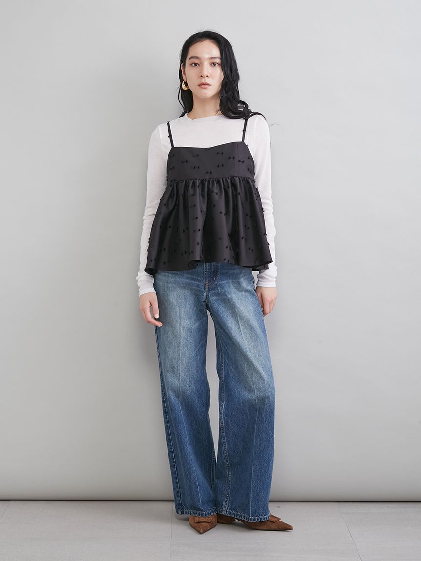 Mila Owen「ウールテンセルシアーロングＴシャツ」|Tシャツ・カットソー|