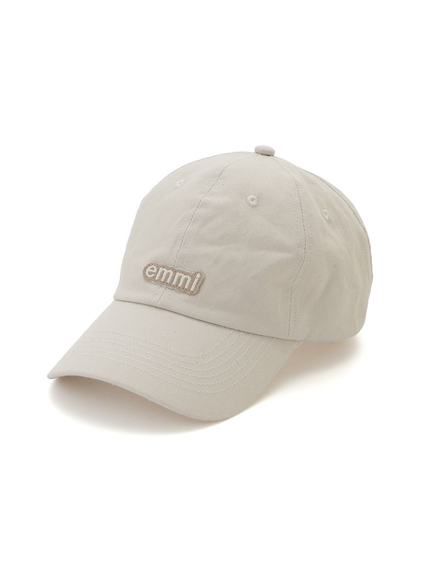 emmi atelier「emmiロゴコットンキャップ」|キャップ・キャスケット|