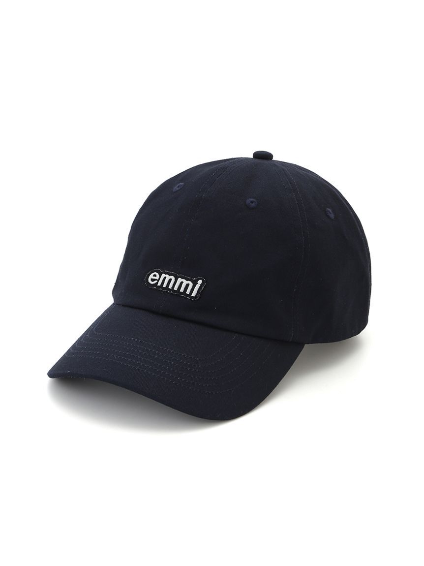 emmi atelier「emmiロゴコットンキャップ」|キャップ・キャスケット|