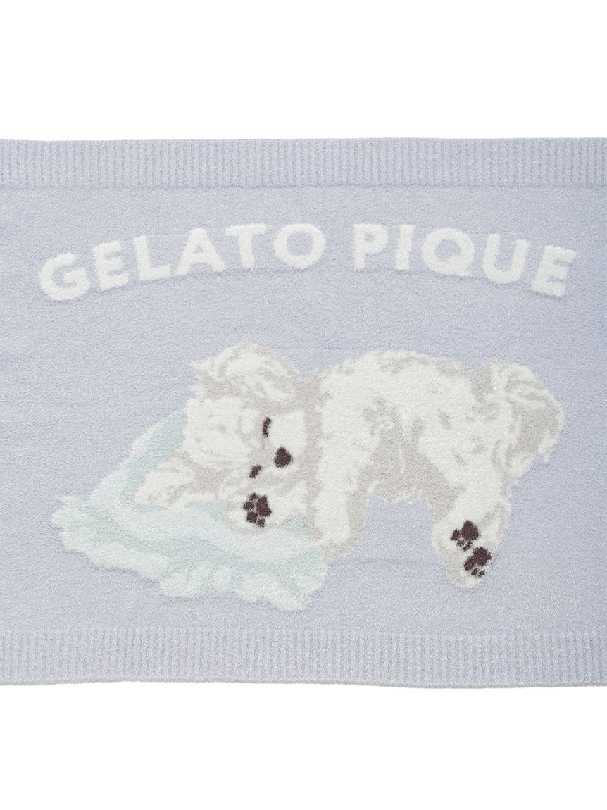  GELATO PIQUE CAT&DOG「【CAT&DOG】マルチーズ柄ブランケット」|その他|