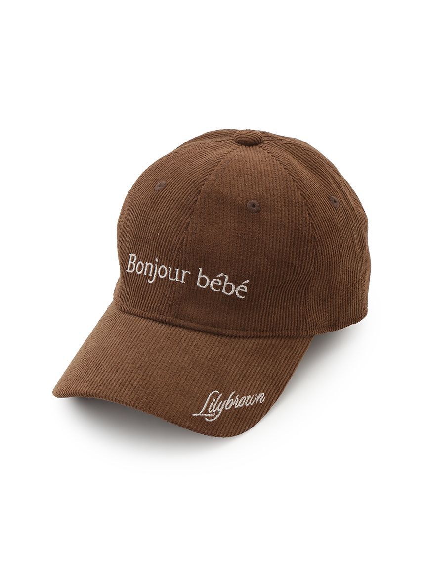 LILY BROWN「Bonjour Bebeキャップ」|キャップ・キャスケット|