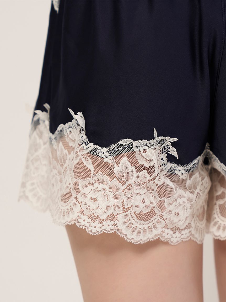 LILY BROWN Lingerie「【LILY BROWN Lingerie】サテンランジェリーショートパンツ」|その他|
