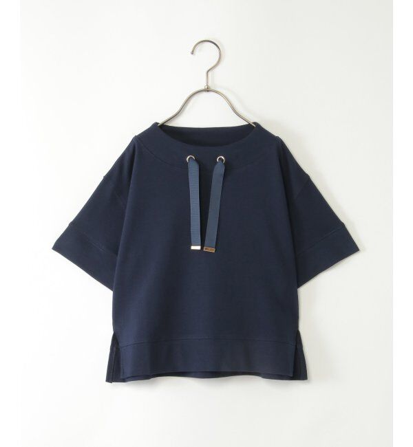 ikka kids「【親子おそろい】コットンUSA鹿の子スピンドルプルオーバー（120~160cm）」|Tシャツ・カットソー|ネイビー