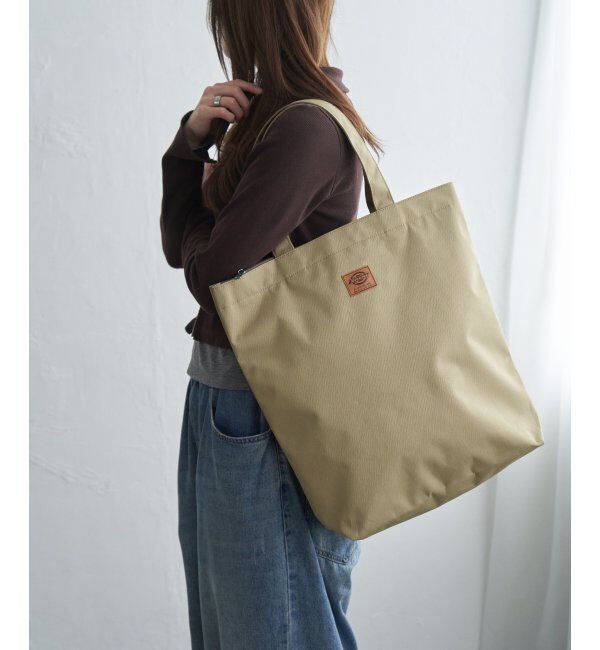 ikka「Dickies ディッキーズ 撥水トートバッグ」|その他|ベージュ