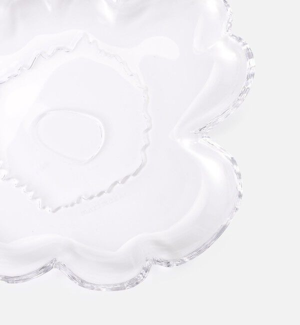 Marimekko「Unikko 60th ガラスプレート 20cm」|その他|