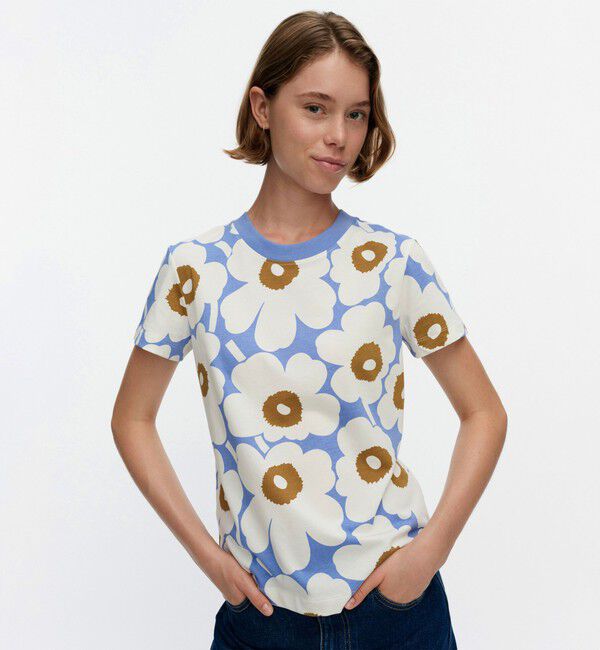 Marimekko「【フィンランド・アジア限定】Heleys Unikko Tシャツ」|シャツ・ブラウス|