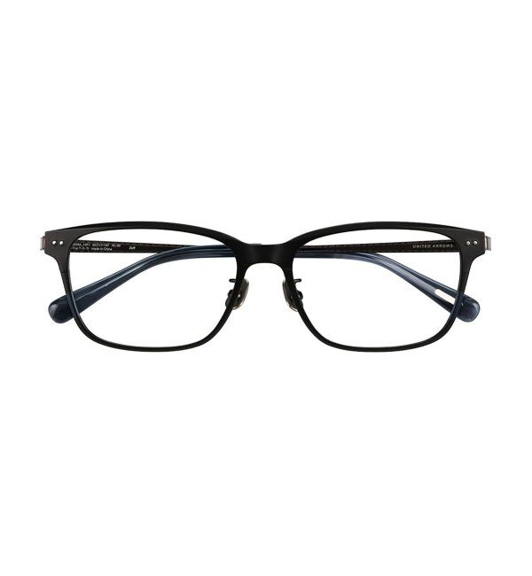  「Zoff|UNITED ARROWS|ウェリントン型 メガネ｜ユナイテッドアローズ  ビジネス 軽量 レンズ交換券付」|メガネ|
