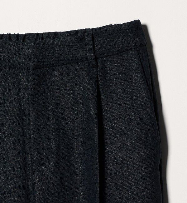 UNITED ARROWS「Spiree IAS タック テーパードパンツ ‐UVカット 接触冷感 ウォッシャブル‐」|スラックス|