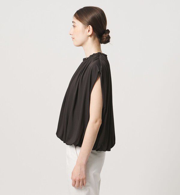 UNITED ARROWS「天竺 ギャザー バルーン カットソー」|Tシャツ・カットソー|