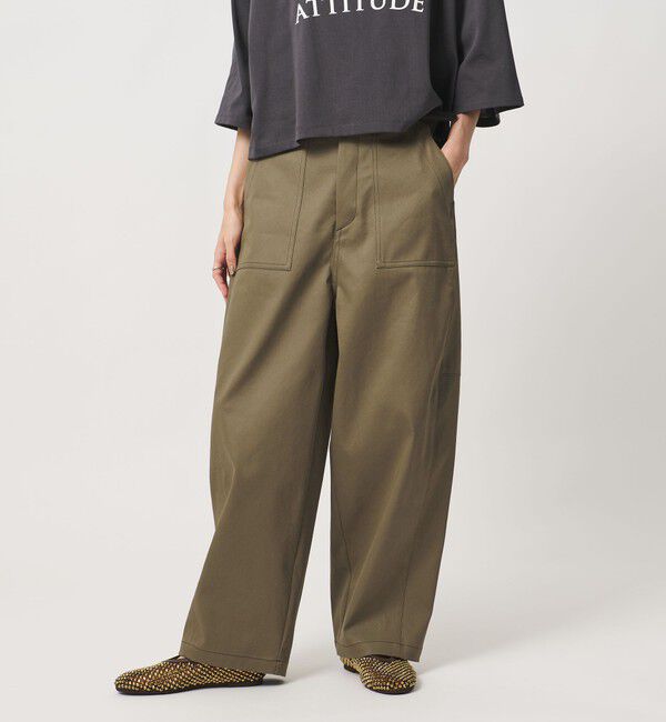 UNITED ARROWS「＜SACRA＞ギャバ ベイカーパンツ」|その他|