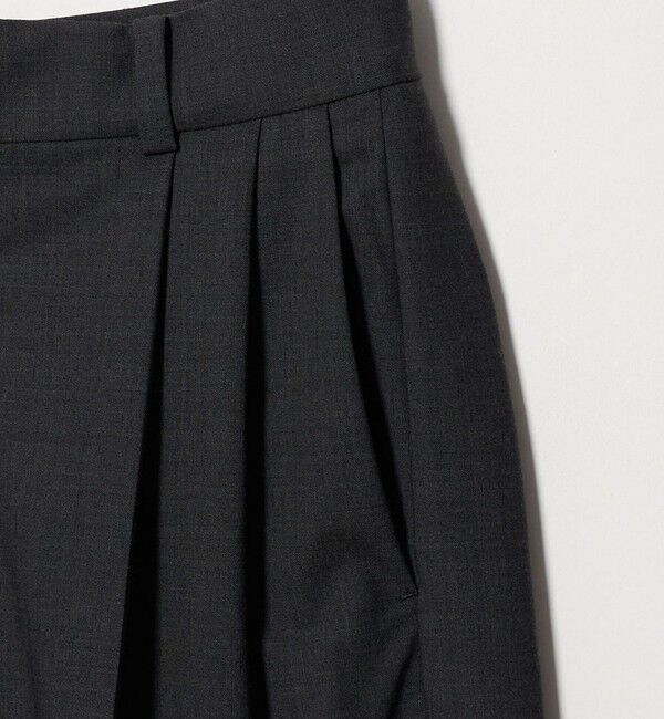 UNITED ARROWS「トロピカル ２タック ワイドパンツ」|スラックス|
