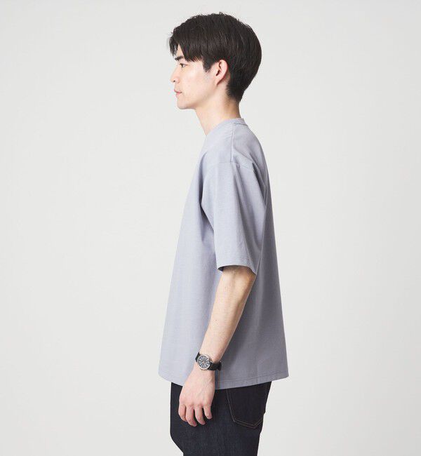 UNITED ARROWS green label relaxing「【WEB限定】JUST fit ポンチ 半袖 Tシャツ カットソー -汗染み防止-」|Tシャツ・カットソー|
