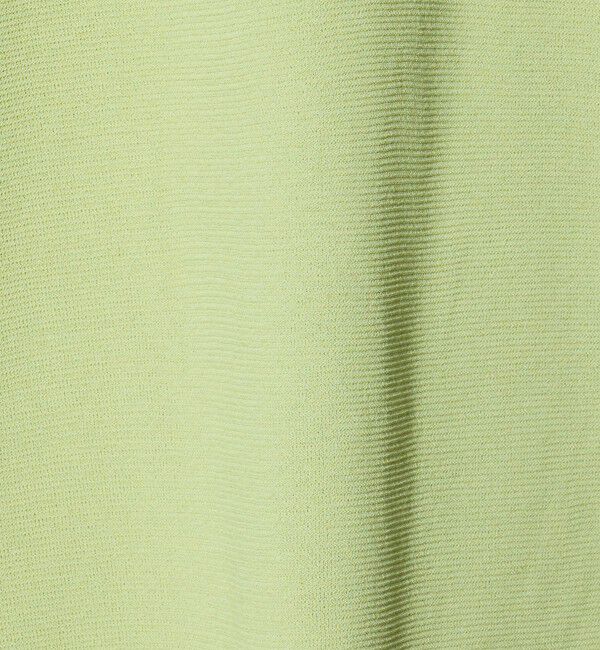 UNITED ARROWS green label relaxing「ガーター ドローコード 半袖 クルーネック ニット -ウォッシャブル・UVカット・遮熱-」|Tシャツ・カットソー|