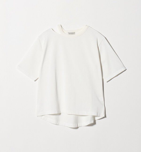 UNITED ARROWS green label relaxing「デコルテスリット Tシャツ 吸水速乾」|Tシャツ・カットソー|