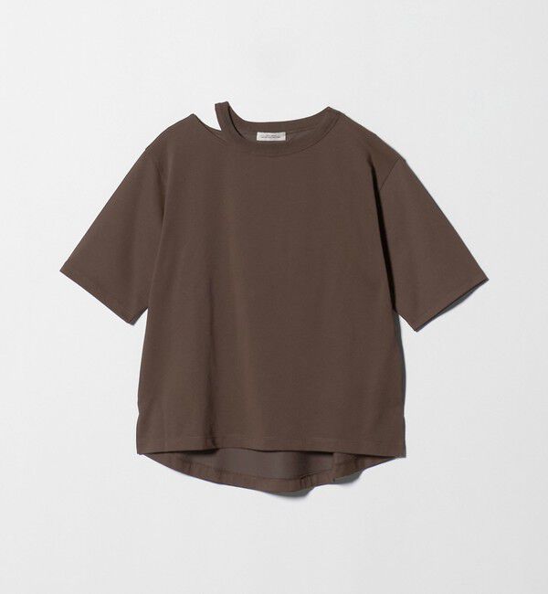 UNITED ARROWS green label relaxing「デコルテスリット Tシャツ 吸水速乾」|Tシャツ・カットソー|