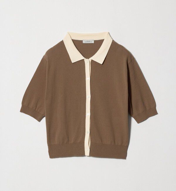 UNITED ARROWS green label relaxing「ハイショク ポロニット」|ニット・セーター|