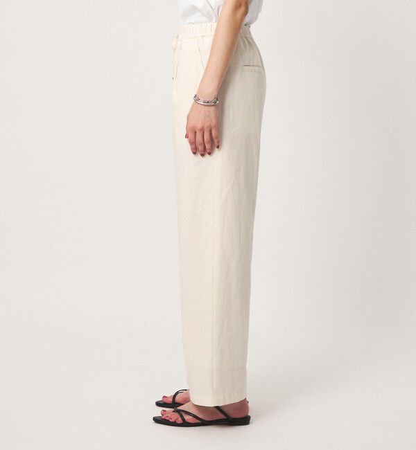 UNITED ARROWS green label relaxing「BREEZE LINEN ブリーズリネン ワイド パンツ オフホワイト 2」|その他|