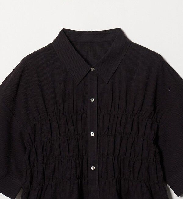 UNITED ARROWS green label relaxing「シャーリング ブラウス」|シャツ・ブラウス|