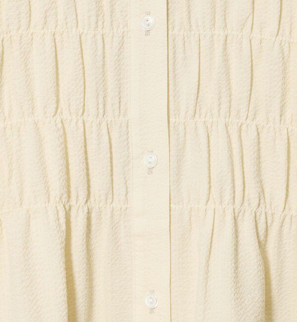 UNITED ARROWS green label relaxing「シャーリング ブラウス」|シャツ・ブラウス|