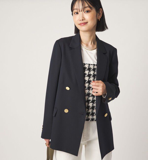 UNITED ARROWS green label relaxing「［size SHORT/TALLあり］Greed グリード ダブル ジャケット ウォッシャブル」|テーラードジャケット|
