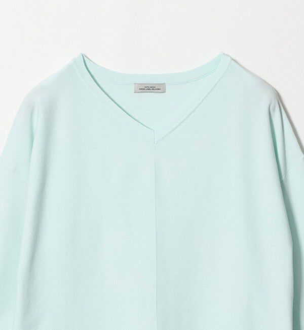UNITED ARROWS green label relaxing「Vネック ドルマン プルオーバー ニット ウォッシャブル 接触冷感 UVカット」|ニット・セーター|