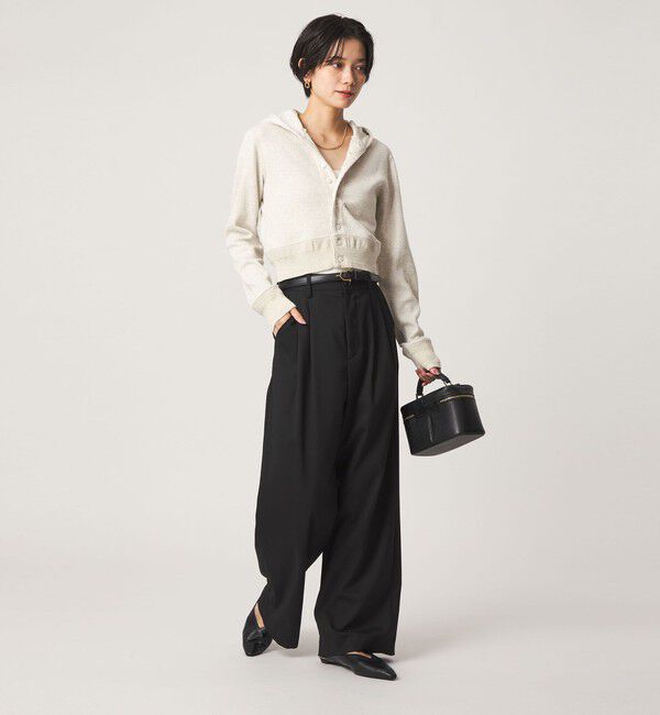 UNITED ARROWS green label relaxing「【別注】＜FAITH MILLS＞フード カーディガン」|カーディガン|