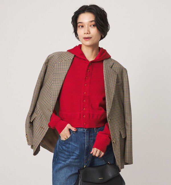 UNITED ARROWS green label relaxing「【別注】＜FAITH MILLS＞フード カーディガン」|カーディガン|
