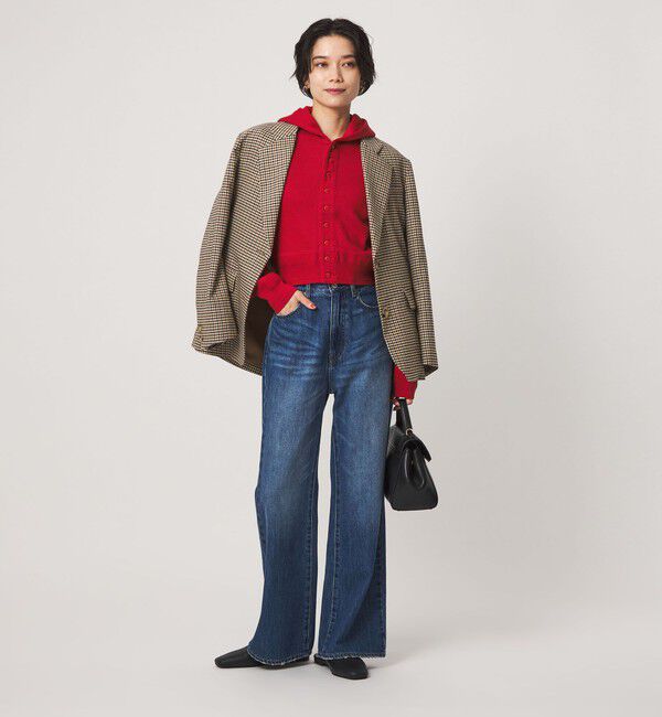 UNITED ARROWS green label relaxing「【別注】＜FAITH MILLS＞フード カーディガン」|カーディガン|