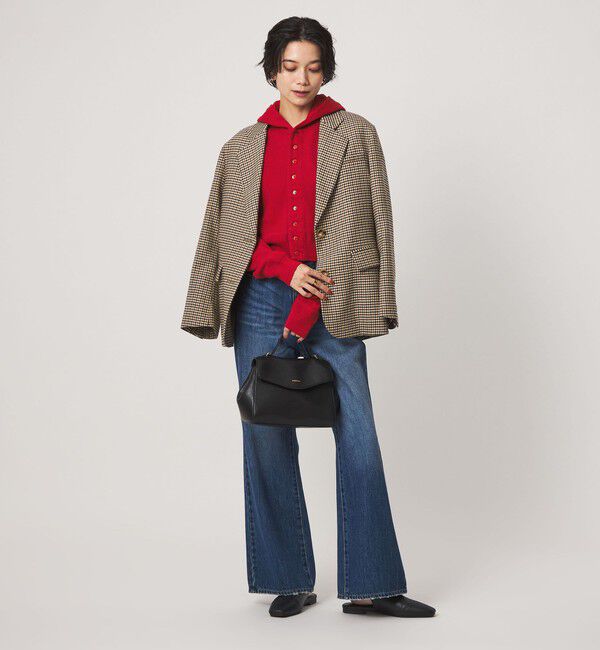 UNITED ARROWS green label relaxing「【別注】＜FAITH MILLS＞フード カーディガン」|カーディガン|