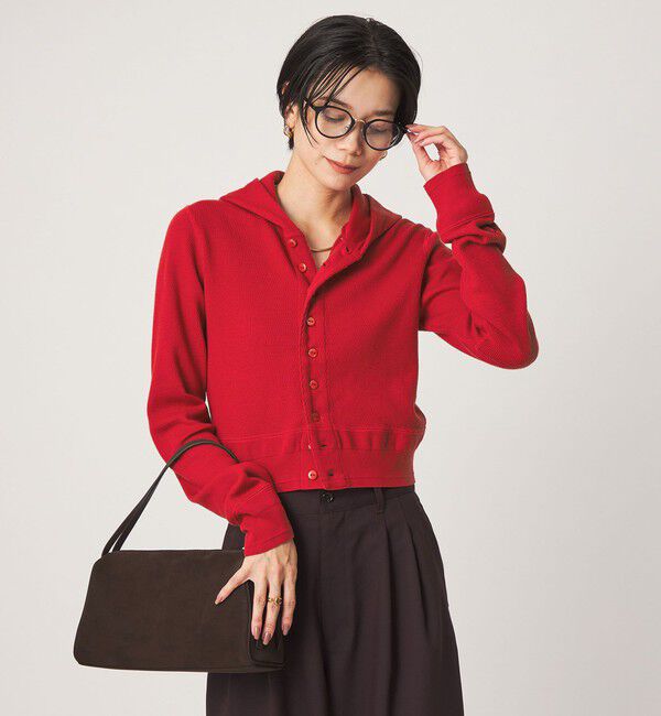 UNITED ARROWS green label relaxing「【別注】＜FAITH MILLS＞フード カーディガン」|カーディガン|