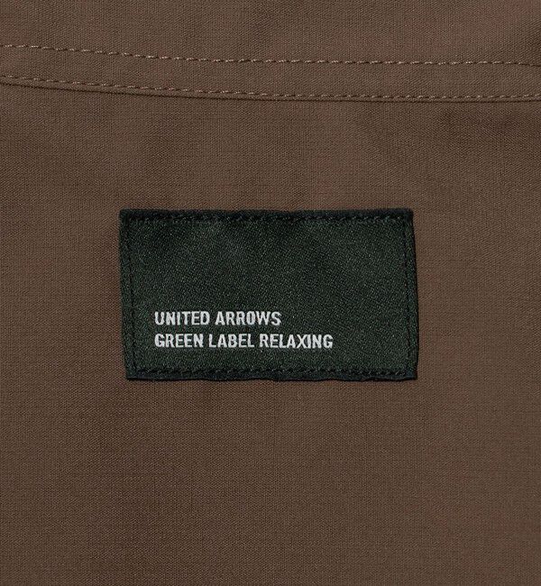 UNITED ARROWS green label relaxing「【WEB限定】JUST fit コットンライク ポリエステル 長袖 シャツ」|シャツ・ブラウス|