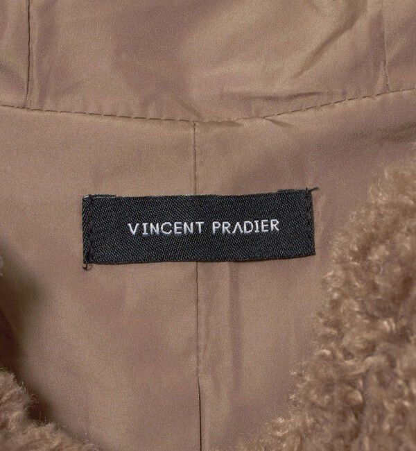 UNITED ARROWS green label relaxing「【別注】＜VINCENT PRADIER＞フェイクファー フード ベスト」|ベスト・ジレ|