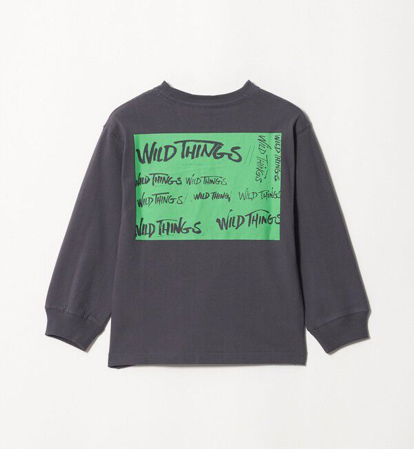 UNITED ARROWS green label relaxing「【別注】＜WILD THINGS＞プリント ロングスリーブ Tシャツ / キッズ 110cm-130cm」|Tシャツ・カットソー|