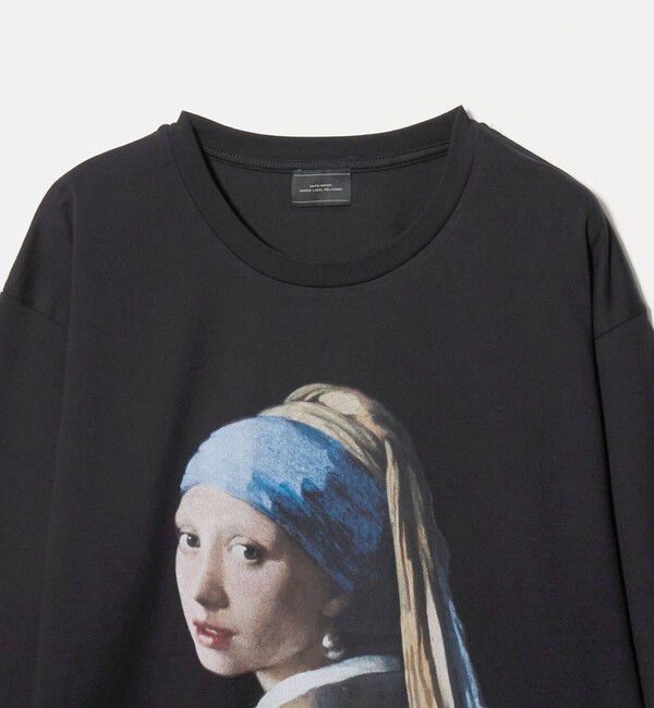 UNITED ARROWS green label relaxing「フェルメール クルーネック プリント 長袖 Tシャツ」|Tシャツ・カットソー|