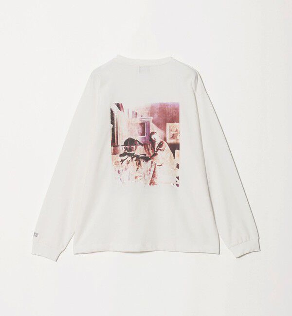 UNITED ARROWS green label relaxing「フェルメール クルーネック プリント 長袖 Tシャツ」|Tシャツ・カットソー|