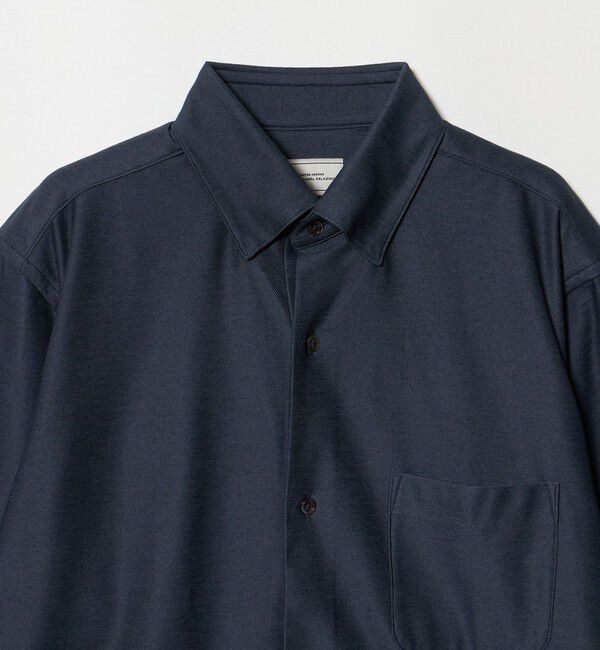 UNITED ARROWS green label relaxing「エブリット TC ツイル ジャージー スナップ ボタンダウン シャツ -ストレッチ・イージーアイロン・吸水速乾」|シャツ・ブラウス|