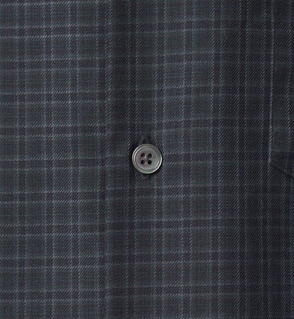 UNITED ARROWS green label relaxing「ウォッシャブル ビエラチェック ジャストルーズ 長袖 シャツ」|シャツ・ブラウス|