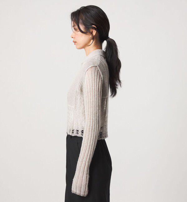 UNITED ARROWS green label relaxing「【別注】＜tyn.TGOR＞パネル カラー カーディガン」|カーディガン|