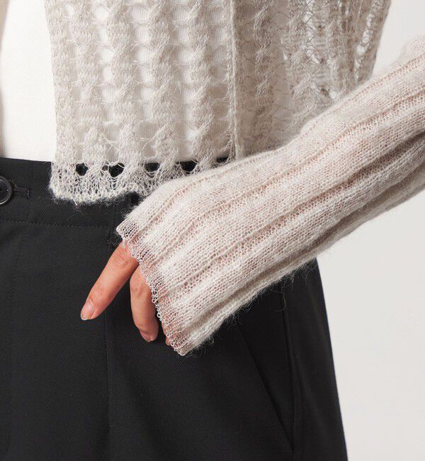 UNITED ARROWS green label relaxing「【別注】＜tyn.TGOR＞パネル カラー カーディガン」|カーディガン|