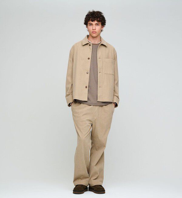 UNITED ARROWS green label relaxing「コーデュロイ カバーオール ジャケット -ストレッチ-」|ブルゾン・スタジャン|